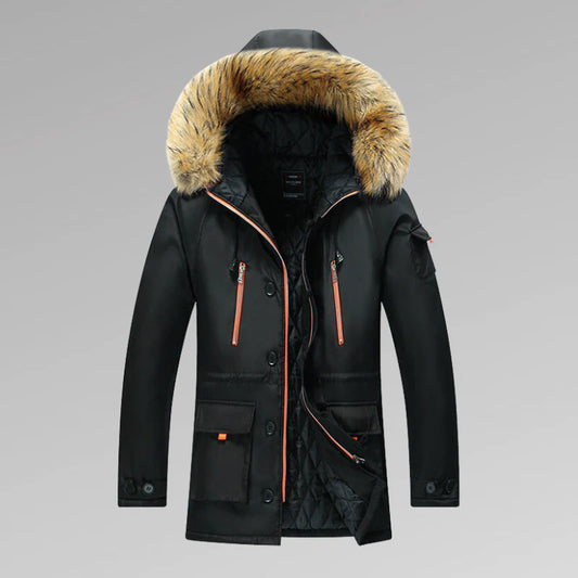 UrbanEdge | Men’s Winter Jacket – Warmth Meets Modern Style