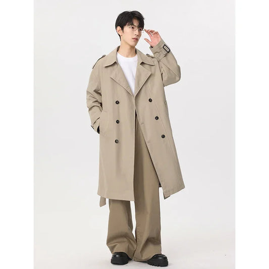 UrbanEdge | Classic Waterproof Trench Coat: Timeless Style & Comfort