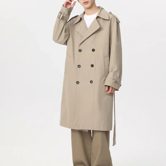UrbanEdge | Classic Waterproof Trench Coat: Timeless Style & Comfort