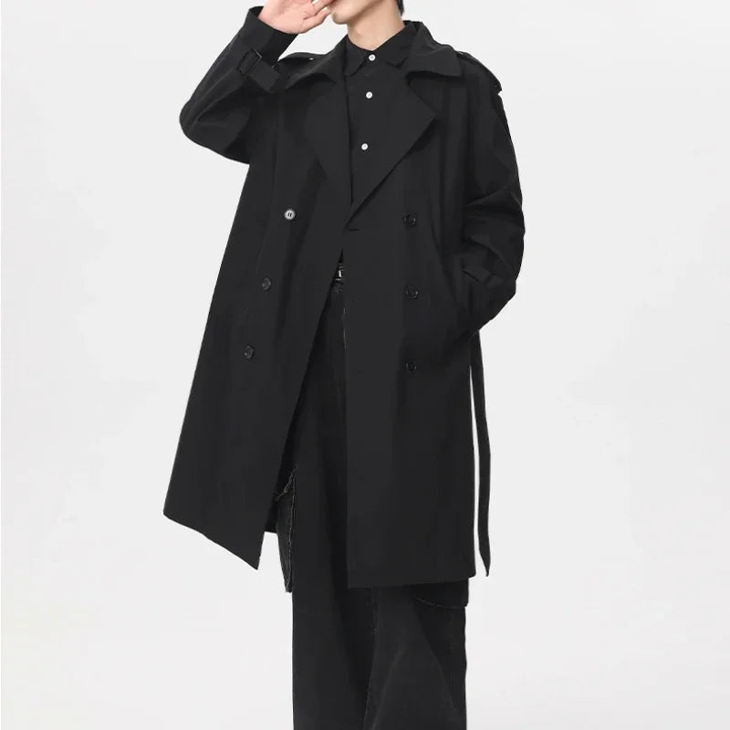 UrbanEdge | Classic Waterproof Trench Coat: Timeless Style & Comfort