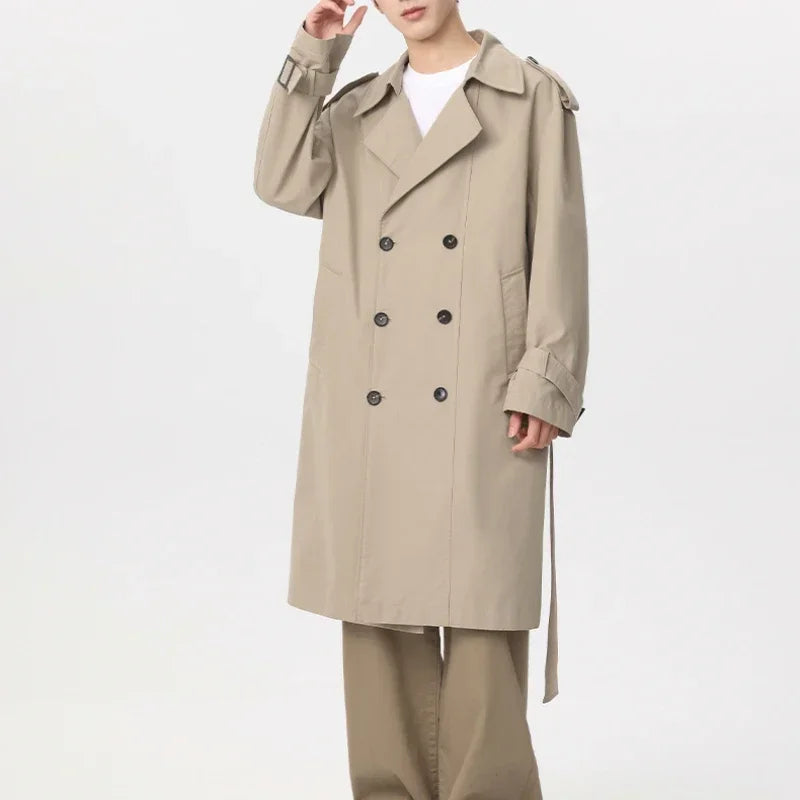 UrbanEdge | Classic Waterproof Trench Coat: Timeless Style & Comfort