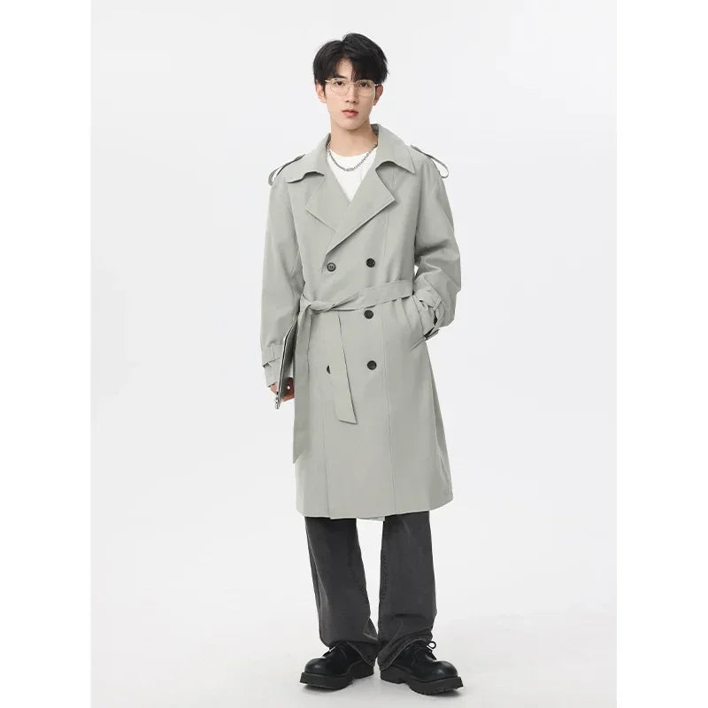 UrbanEdge | Classic Waterproof Trench Coat: Timeless Style & Comfort
