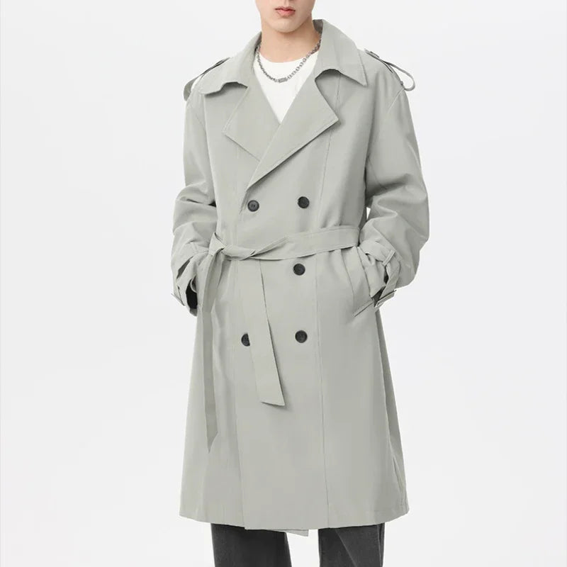 UrbanEdge | Classic Waterproof Trench Coat: Timeless Style & Comfort