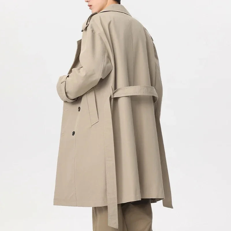 UrbanEdge | Classic Waterproof Trench Coat: Timeless Style & Comfort