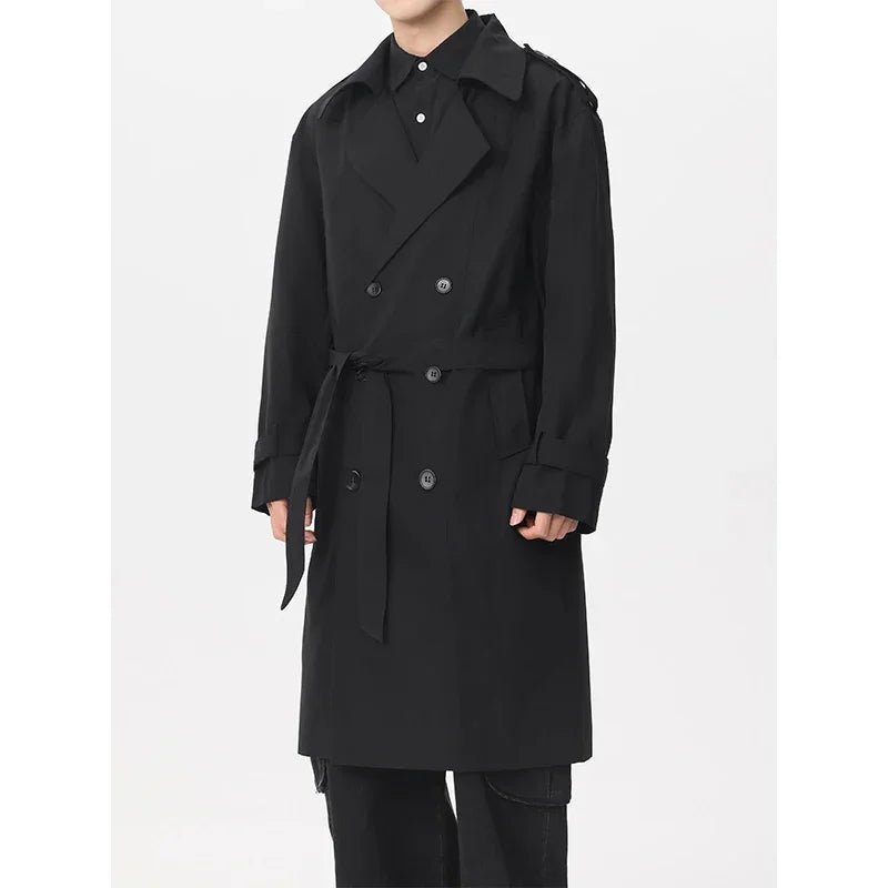 UrbanEdge | Classic Waterproof Trench Coat: Timeless Style & Comfort
