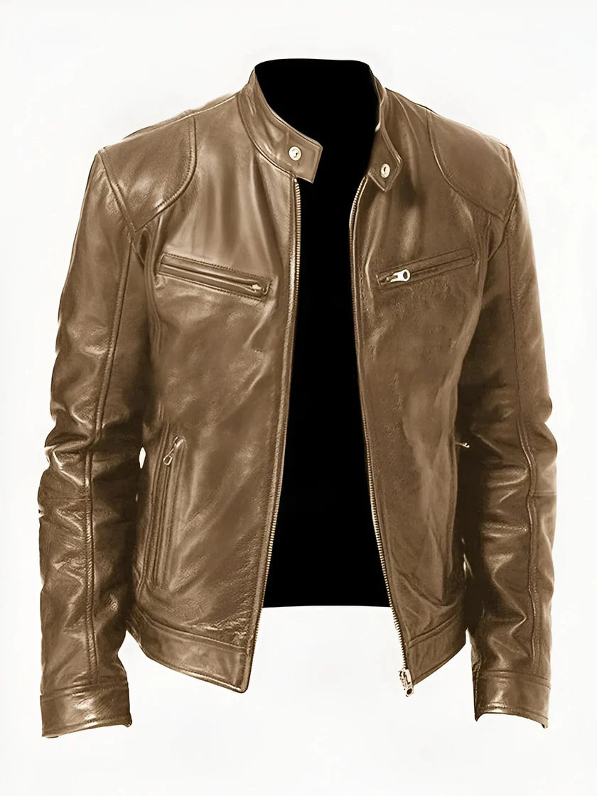 UrbanEdge | Men’s Leather Jacket – Stylish, Durable & Timeless
