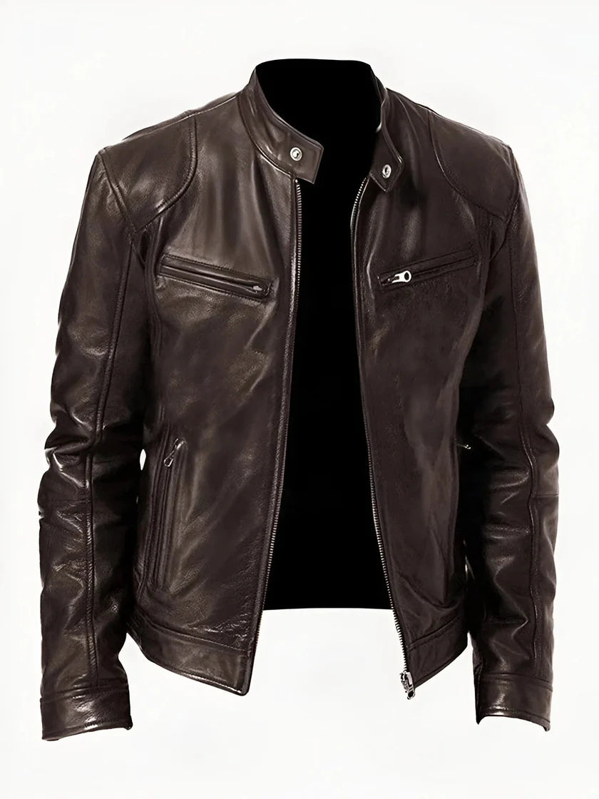 UrbanEdge | Men’s Leather Jacket – Stylish, Durable & Timeless