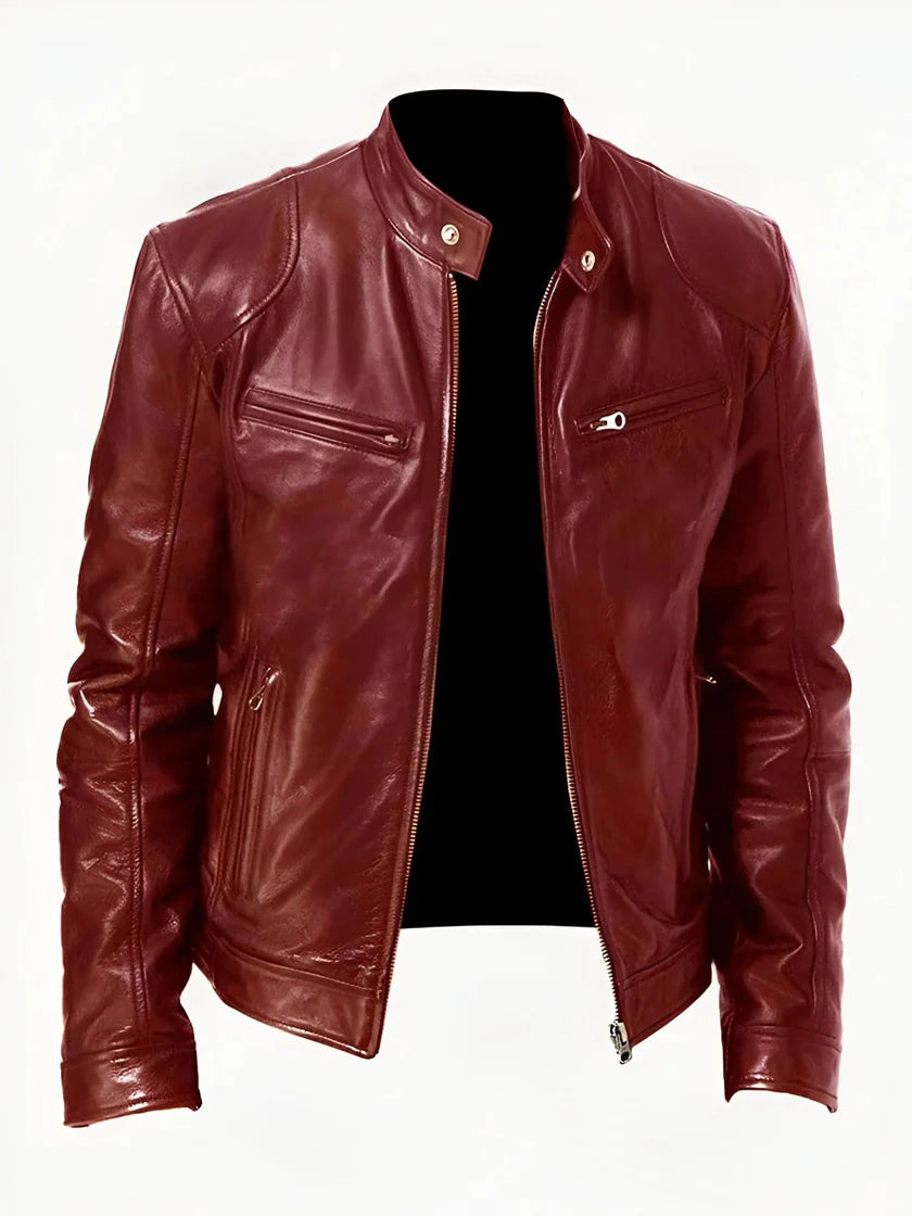 UrbanEdge | Men’s Leather Jacket – Stylish, Durable & Timeless