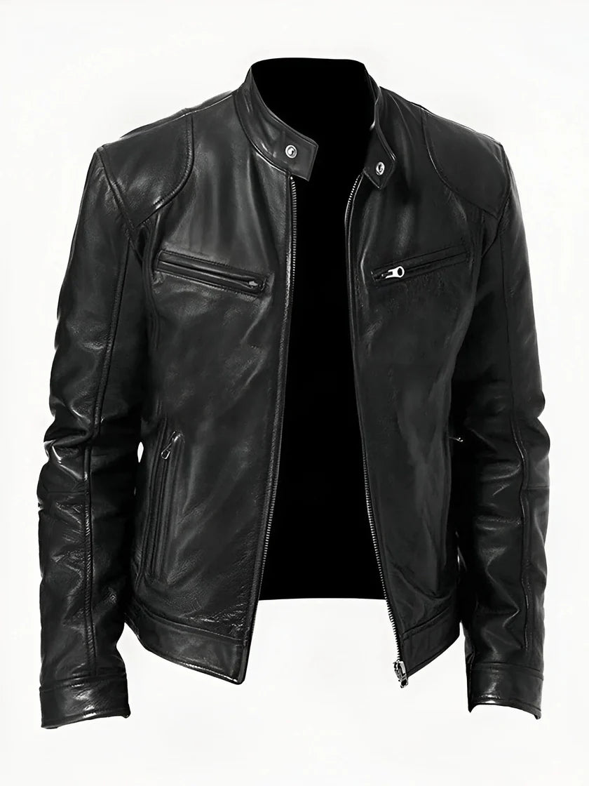 UrbanEdge | Men’s Leather Jacket – Stylish, Durable & Timeless