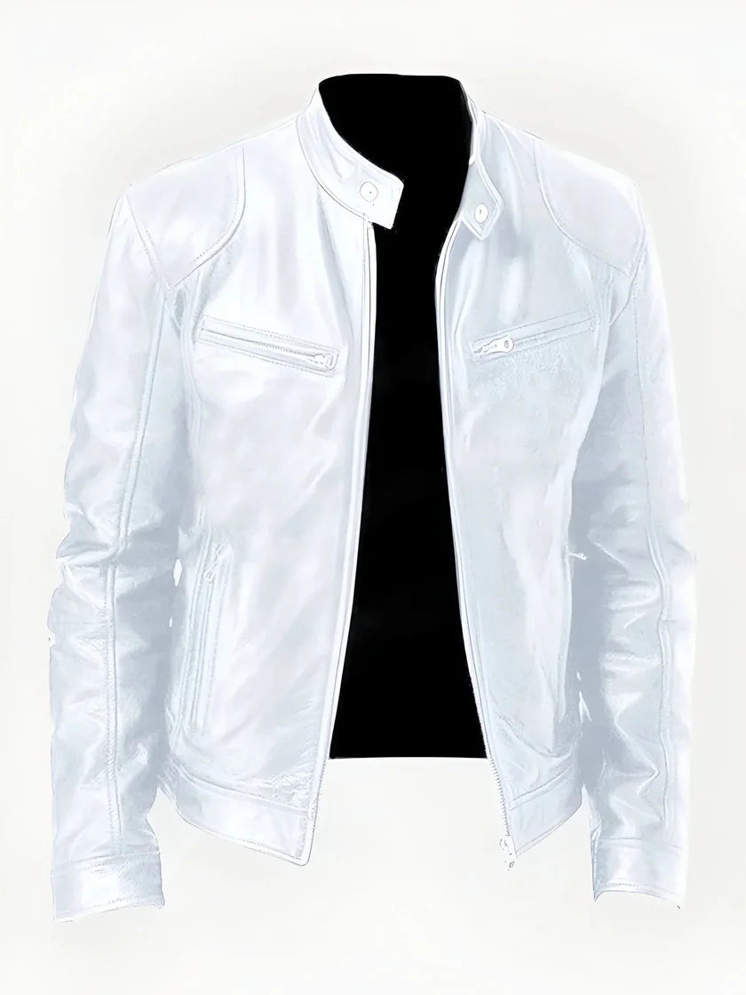 UrbanEdge | Men’s Leather Jacket – Stylish, Durable & Timeless
